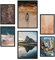 Nacnic - Set di 6 poster Fotografia di paesaggio Croazia. Quadri murali Arte da parete per decorare il soggiorno corridoio - A3 e A4 - Non incorniciato.