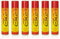 Lighter Feuerzeug Gas Nachfüller - Feuerzeuggas zum Nachfüllen, Butangas für Flambierbrenner, Sturmfeuerzeuge, Stabfeuerzeuge, Jetflammen – Butangas Nachfüllflasche mit Adapter (6 x 300ml)