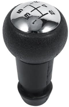 Pommeau de Levier de Vitesse Manuel 5 Vitesses pour Citroën C2, C3, C4, Berlingo, Peugeot 206, 308, 5008, Partner - Accessoire de remplacement élégant et pratique, compatible avec plusieurs modèles