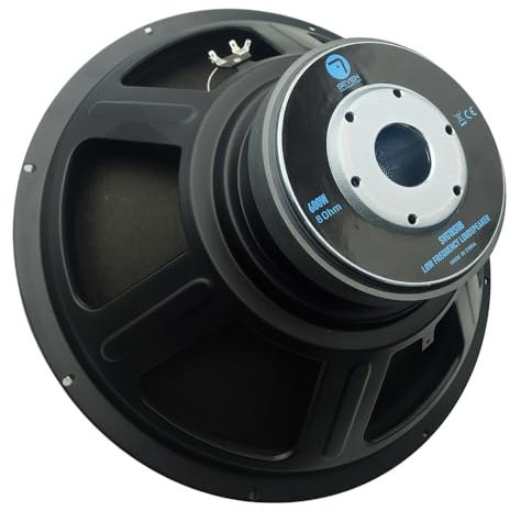 Seven Soundvector SVG18SUB/8 Subwoofer 18 Pulgadas Altavoz Profesional de Grave Sub-Grave 8 Ohm 600W AES 1200W Programa