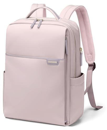GOLF QUALITY Reseryggsäck, kabinväska för flygplan, 16 tum bärbar datorryggsäck, handbagage, Grå, Rosa