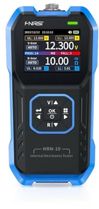 Probador de batería de automóvil Buyweek, comprobador de resistencia interna de voltaje de 100 V y 200 Ω, analizador de batería automático digital for automóviles, camiones, motocicletas, SUV, comprob