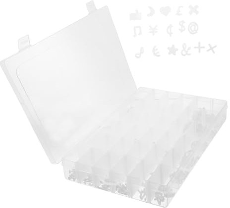 KALLORY Message Board-buchstaben-set Mit 340 Stück Alphabet-buchstaben Aus Kunststoff Filztafel Leicht Austauschbares Letter Board-zubehör