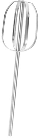 Warmhm Portable Electric Mixer Extra Long Whisk Attachment for Mixing Batter Cream Bread Dough for Handheld Use in Baking and Cooking