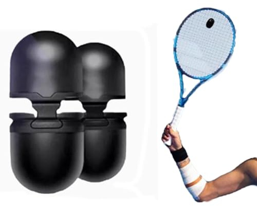 TOGEPP Acoustic Tennis Spin Trainer - Audible Feedback for Topspin Perfection | Quick Installation 35g Tool | Stroke Correction Aid