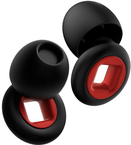 LOZIEMI Ear Plugs for Sleep, Stylish Certified Hearing Protection, Ear Plugs Noise Cancelling 28dB, Reusable 2025 New Soft Water Silicone, Focus, Travel or Concerts, Ear Tips in XS/S/M/L