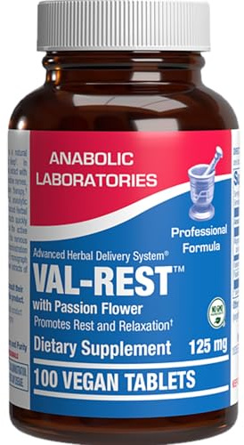Valerian Root for Sleep and Relaxation - Gentle Magnesium Supplement for Sleep and Mood Support with Passion Flower and Valerian Root Extract - Vegan Non-GMO & Made in the USA - 100 Servings