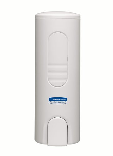 Kimberly-Clark Professional™ Distributeur Mousse Lavante Compact 6982 – Distributeur Mural Hygiénique Haute Capacité, Anti-Fuite, Compatible Luxury & Slimroll – Blanc, 200 ml