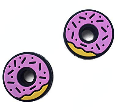 TT Sports Tennis Dämpfer 2er Sets in verschiedenen Varianten (Bier, Pizza, Burger und Donut) Tennisdämpfer in verschiedenen Designs Vibrationsdämpfer (Donut)