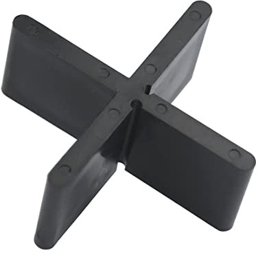Crucetas para juntas de 3 mm, 4 mm o 5 mm para placas de terraza, gran selección, precio por caballete. (1000, 3 mm/altura 20 mm)