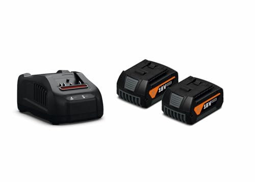 FEIN Akku-Pack GBA 18 V 5,0 AH AS, Li-Ionen-Akku, Kompatibel mit allen 18V Akku-Geräten mit AMPShare oder Bosch Professional 18V Akku-Schnittstelle