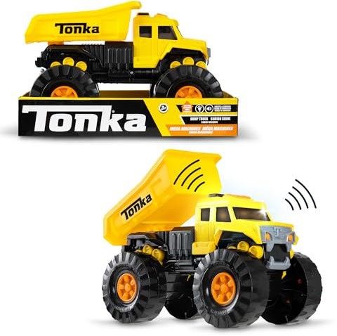 Tonka Mega Machines Camión de Bomberos - Conjunto de vehículos de construcción Resistentes, diseño Realista, Regalo Ideal para niños y niñas, Adecuado para niños a Partir de 3 años