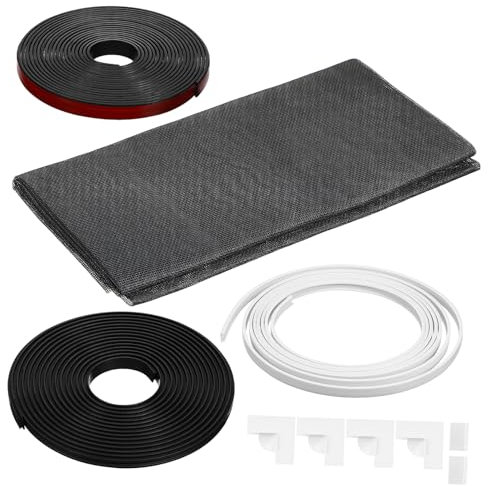 Homoyoyo Fenstergitterrahmen Fenstergitter Klebenetze für Magnetisches Fensternetz