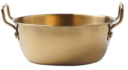 Ciotole di miscelazione in acciaio inox – doppia ciotola, ciotola portatile | Utilizzare ampio contenitore termico per zuppa con coperchio per microonde – snack salsa porridge viaggi di cottura in