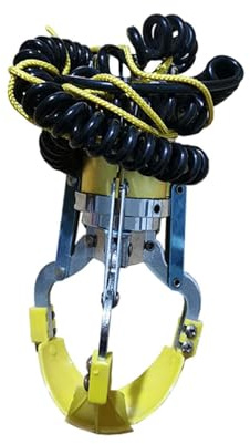 Allayu Accessorio per giochi arcade con artiglio di ricambio per macchine a gru, ben fatto, contiene premi da 6-5 cm, facile da installare, robusto distributore di premi in acciaio per mini caramelle.