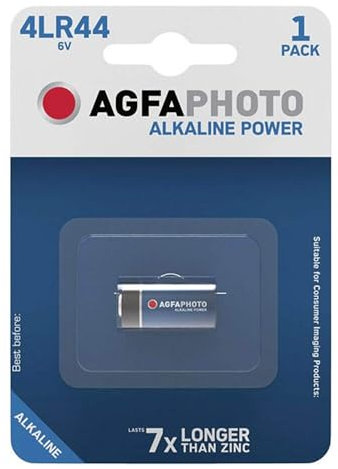 Agfaphoto Batteries - Alkaline 4Lr44 (476A/Px28) 6V Pack Of 1