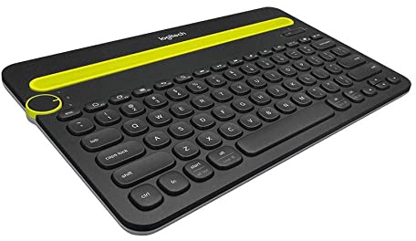 Logitech K480 Wireless Multi-Device Keyboard for Windows, QWERTY Pan Nordic Layout - Black