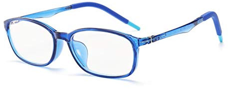 DAUCO Lunettes Anti Lumière Bleue pour les enfants et les adolescents protègent les yeux [lentille transparente] Anti-fatigue oculaire blocage uv,cadre 5-8 ans