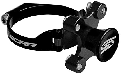 SCAR Startautomatik Holeshot Starthilfe kompatibel mit KTM SX SXF 125 250 350 450 03-26 HUSQVARNA TC TE TEi TX FE FC FX 14-26 GAS GAS MC MCF EC ECF 21-26 - Schwarz