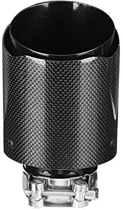 Terminale del Tubo di Scarico, Terminale di Scarico Universale per Auto, Accessori per la Modifica Dell'auto, Ingresso 63 Mm, Uscita 101 Mm, per Terminale di Scarico, Terminale del Tubo di Scarico,