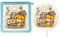 MeinBaby123® Schutzfolie kompatibel mit Toniebox und Ladestation | Schutzcover selbstklebend I Folie Sticker I Toniebox Zubehör (Ladestation Bundle: Eule & Tiger)