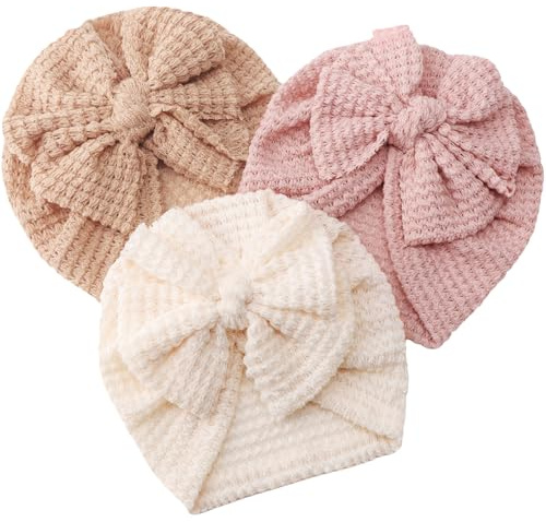 DRESHOW Cappello Turbante Bambina Cappellini Berretti e Cappellin per Infantile Bambino Neonato Ragazza