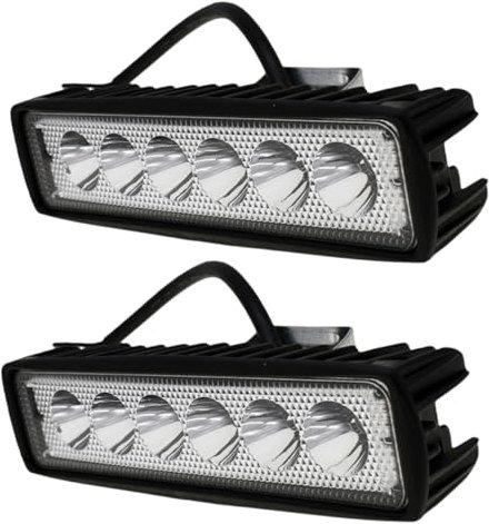 YOSADIER 2pezzi Luci Da Lavoro Led Per Auto Per Illuminazione Di Veicoli Fuoristrada Fari Auto Led Luci Per Guida Fuoristrada