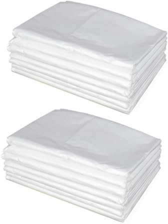 SHINEOFI 100 Piezas Forro Desechable para Jaula de Conejos Grande y Transparente Protector Interior para Cobayas y Pequeños Roedores Fácil Limpieza y Resistente Fugas Suministros para