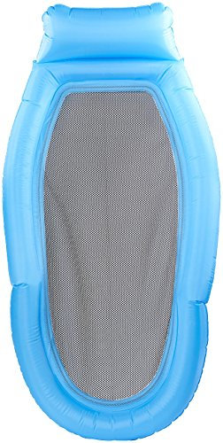 Infactory Airbeds & Inflatables - amache d'Acqua: Amaca ad Acqua con Superficie di appoggio in Rete e Borsa per Il Trasporto, 178 x 94 cm (Amaca ad Acqua Insieme a Rete, materassino)