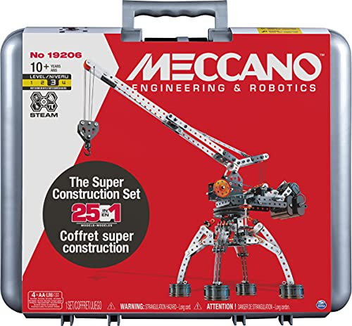 MECCANO MALLETA Super CONSTRUCCIÓN, Juego, Multicolor (6055038)