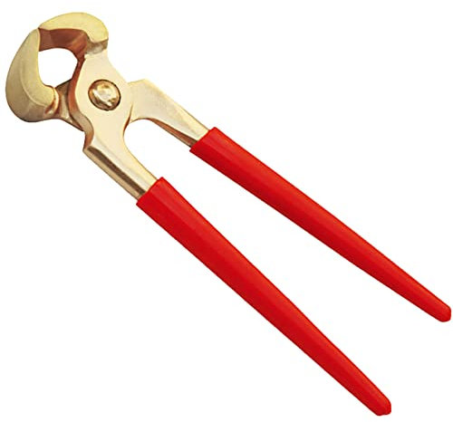 WEDO Funkenfrei Kneifzange,Explosionsgeschützter Monierzange,Nicht magnetisch,Aluminiumbronze,BAM/FM/DIN Standard,8Inch