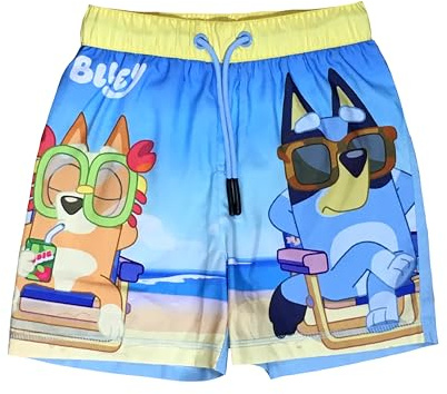 Bluey, Boys Swim Shorts, Blue, Age 18-24 Months