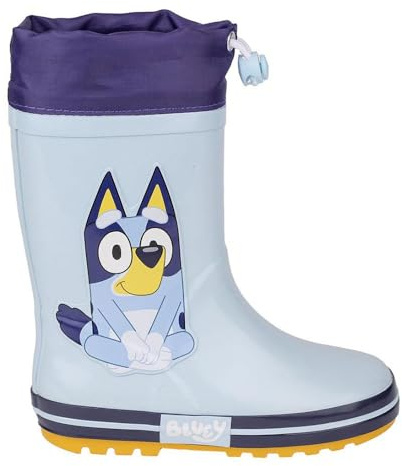 CERDÁ LIFE'S LITTLE MOMENTS Botas Bluey Fabricadas en Goma Impermeable con Suela Antideslizante, Azul, 27 EU