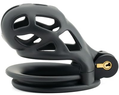 Jaula de Entrenamiento de Fuerza Super Mini para Hombres (42mm/45mm/48mm/52mm) (Negro, S)
