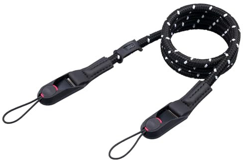 VKO Camera Strap Quick Release Camera Straps for Man Woman Photographers Adjustable Camera Neck Shoulder Crossbody Strap for SLR DSLR Digital Mirrorless Camera(Black White)