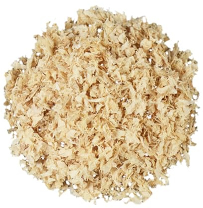 VICASKY Natural Hamster Wood Shavings Bedding 500g Absorbent PET Bedding for Small Animals for Hamsters and Other Small Pets No Dust Wood Chips