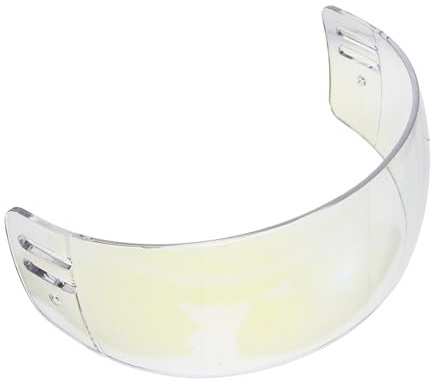 FUNOMOCYA Visière Teintée pour Casque de Hockey sur Glace Anti-buée et Résistante aux Rayures en Polycarbonate Incassable, Protection Oculaire Légère pour Adultes et Jeunes Joueurs