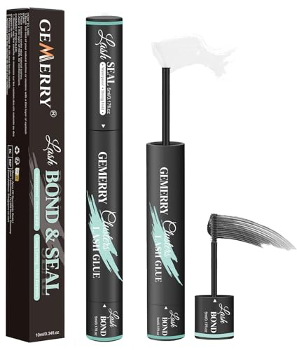GEMERRY Lash Bond et Seal 2 en 1 d'Extension de Cils Colle