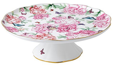 Royal Albert Miranda Kerr Friendship 40001834 29cm Large Cake Stand, White, Bone China Multi
