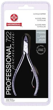 Pince à cuticules professionnelle en acier inoxydable - MUNDIAL