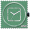 S.T.A.M.P.S. Uhr Zifferblatt Diamond Green Square 105935