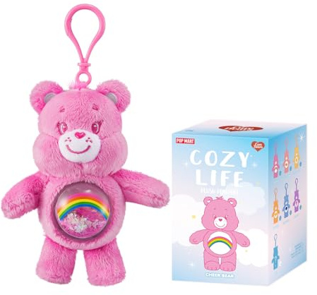 POP MART Care Bears Cozy Life Series-Quicksand Plush Pendant Anime Actionfiguren Sammelfiguren Sammler Kunstspielzeug Spielzeug Figuren Geschenk 1PC