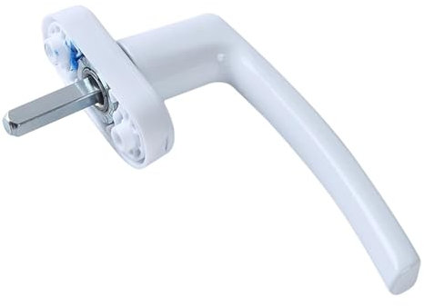 Asa De Ventana Universal Manija de puerta universal de aleación de aluminio blanco Manija de ventana Manija de ventana abatible giratoria for puerta de doble acristalamiento Manilla De Ventana