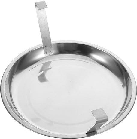 NAMOARLY Fireplace Ash Collector Plate Bottom Ash Bin Carbon Extinguishing Tool