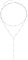 Vimmvid Y Kette Silber 925 Silber Kette 925 Lange Kette Damen Elegante Lange Kette für Damen, Ketten Set für Alltag Abendevents Geschenke