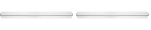 Vogue Tab Grabber 610 mm/24 inch, Silver, Holds 4-5 Checks, Restaurant Order Holder, Keeps Orders Visible, Easy Install, Fixings Included, J231 (Pack of 2)