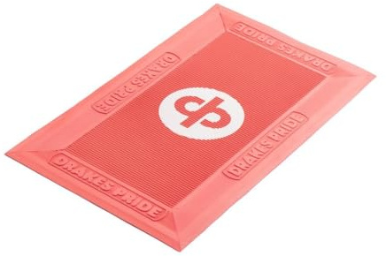 Drakes Pride Regulation Bowls Foot Mats (Pack of 12, Red)