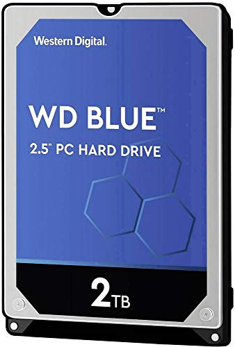 Western Digital Blue™ Mobile 2TB Interne Festplatte 6.35cm (2.5 Zoll) SATA III WD20SPZX Bulk