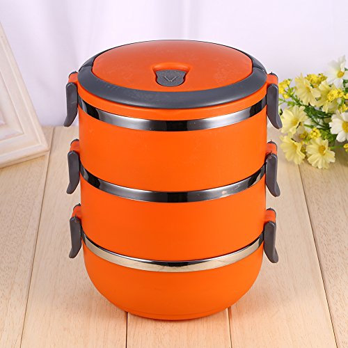 la Solution Ultime Pour Manger Sainement Au Restaurant – Boîtes à Bento élégantes, Boîtes Tiffin Empilables, Boîtes à Déjeuner Omie Avec Récipients Isothermes, Récipients De Contrôle des Portions.