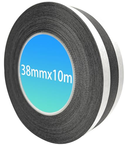 Sorlpv Gewächshaus Klebeband Anti Dust Tape 10m, Selbstklebend Kantenverschlussband für Stegplatten und Hohlkammerplatten von 11-16 mm (38mm Breit)